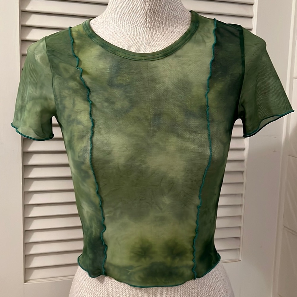 Sheer/Mesh Top